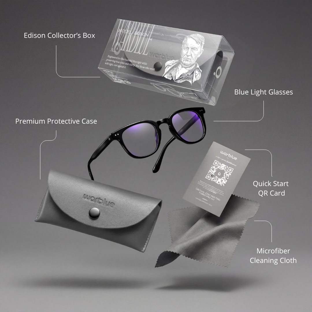 Pack Completo WARBLUE – 4 Gafas Luz Azul