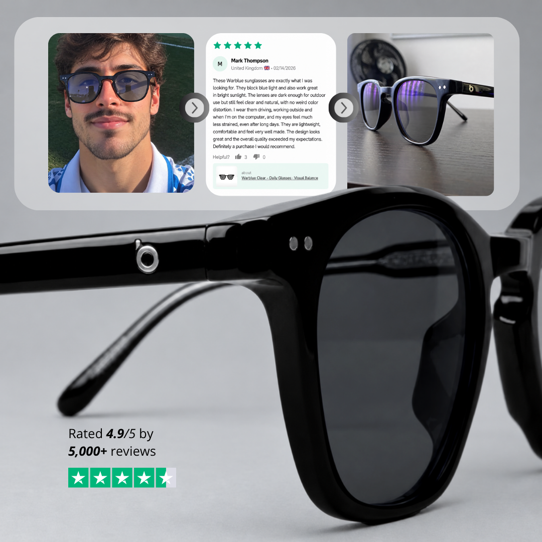 Opiniones de clientes sobre las gafas de sol Auguste – montura negra