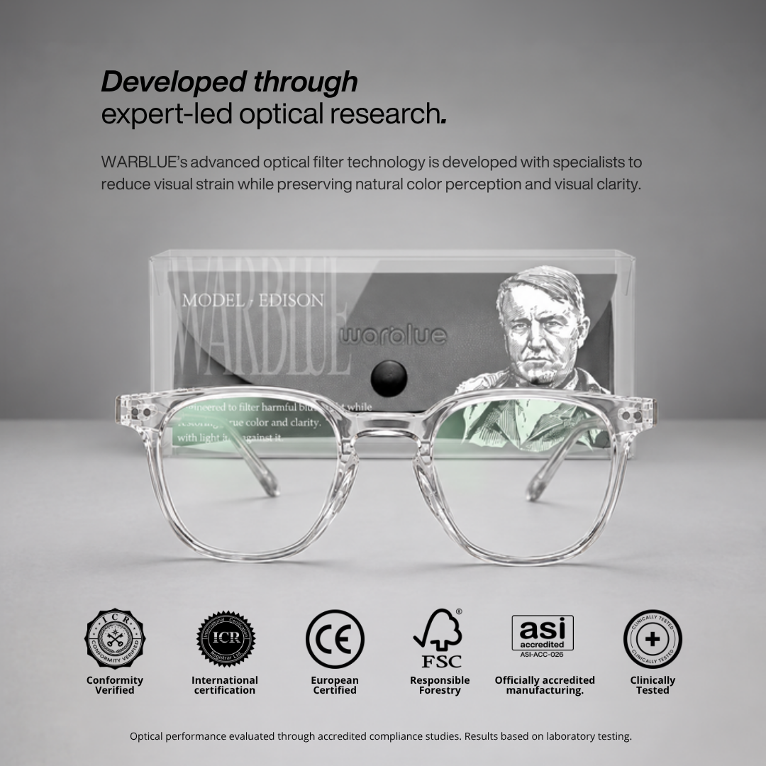 Edison – investigación óptica y certificaciones