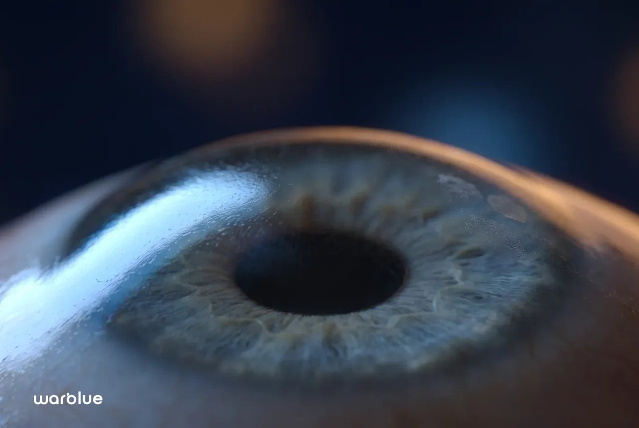 Parpadeas menos y la superficie del ojo se seca